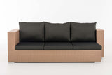 CLP 3er Sofa Provence anthrazit – Produktabbildung 3