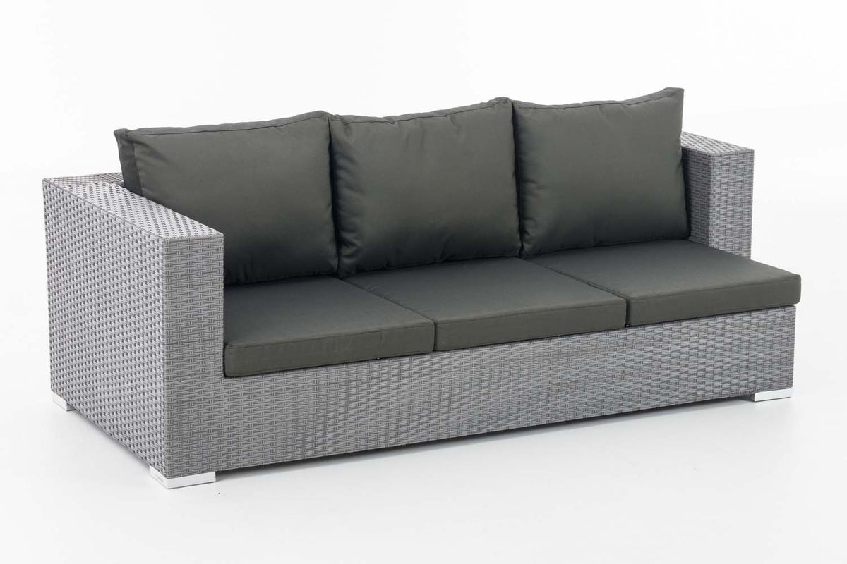 CLP 3er Sofa Provence anthrazit – Produktabbildung 9
