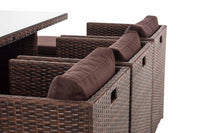 CLP Sitzgruppe Maui terrabraun – Produktabbildung 7