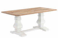 CLP Esstisch Severus 200x100x78 weiß