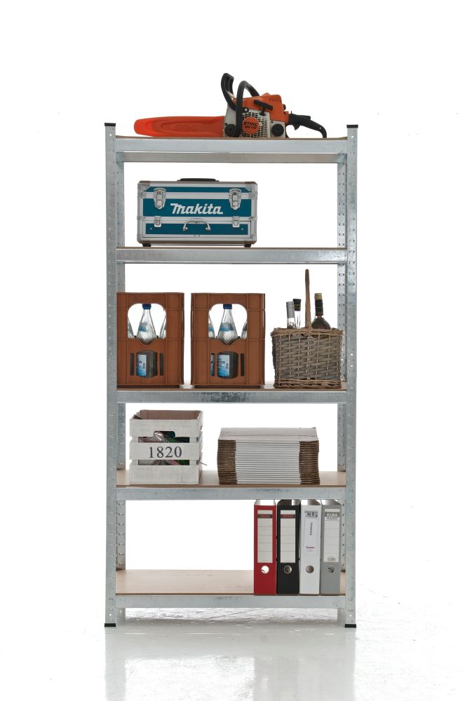 CLP Lagerregal BIG 90x45x180 cm – Produktabbildung 2