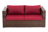 CLP 2er Sofa Honolulu rubinrot – Produktabbildung 2