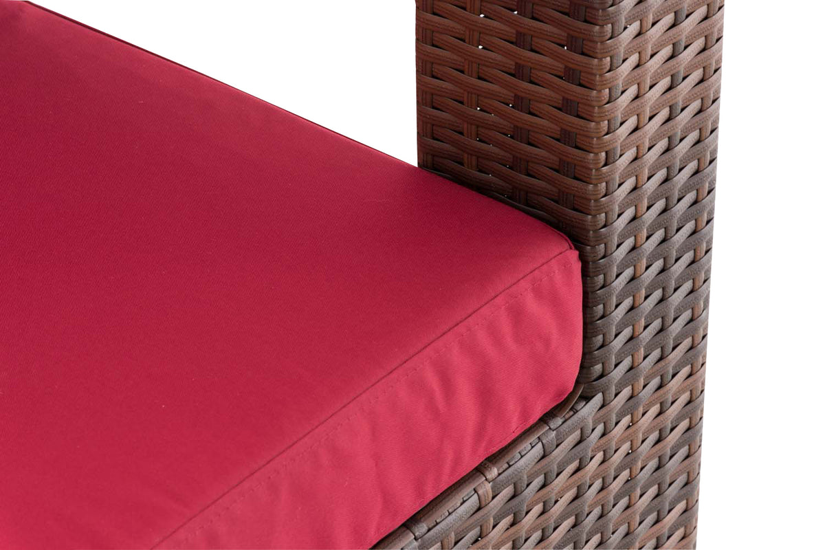 CLP 2er Sofa Honolulu rubinrot – Produktabbildung 3
