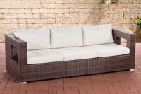 CLP 3er Sofa Honolulu Flachrattan