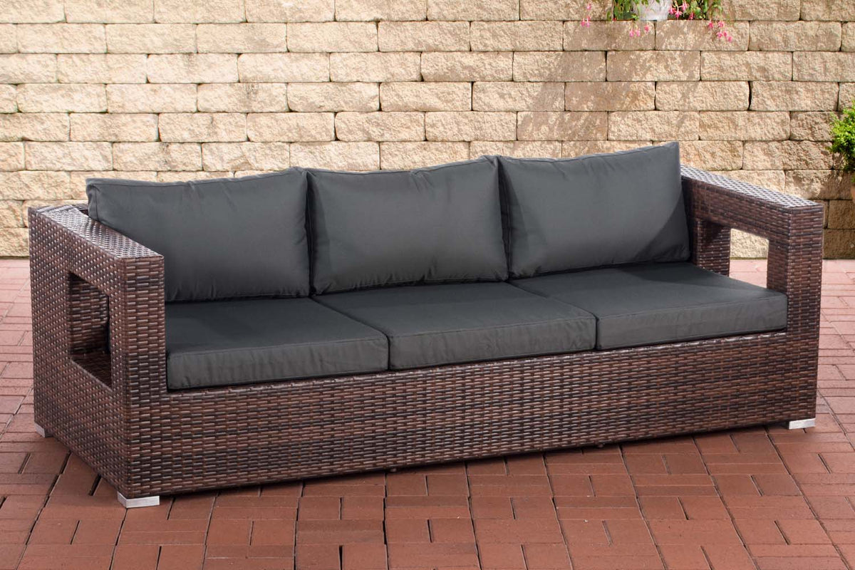 CLP 3er Sofa Honolulu anthrazit