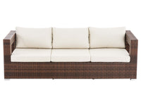 CLP 3er Sofa Honolulu Flachrattan – Produktabbildung 2