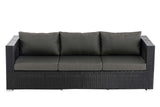 CLP 3er Sofa Honolulu anthrazit – Produktabbildung 6