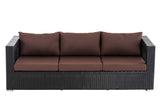 CLP 3er Sofa Honolulu terrabraun – Produktabbildung 7