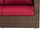 CLP 3er Sofa Honolulu rubinrot – Produktabbildung 5