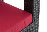 CLP 3er Sofa Honolulu rubinrot – Produktabbildung 8