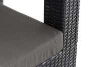 CLP Polyrattan Garten Sessel Honolulu anthrazit – Produktabbildung 10