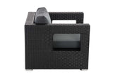 CLP Polyrattan Garten Sessel Honolulu eisengrau – Produktabbildung 8
