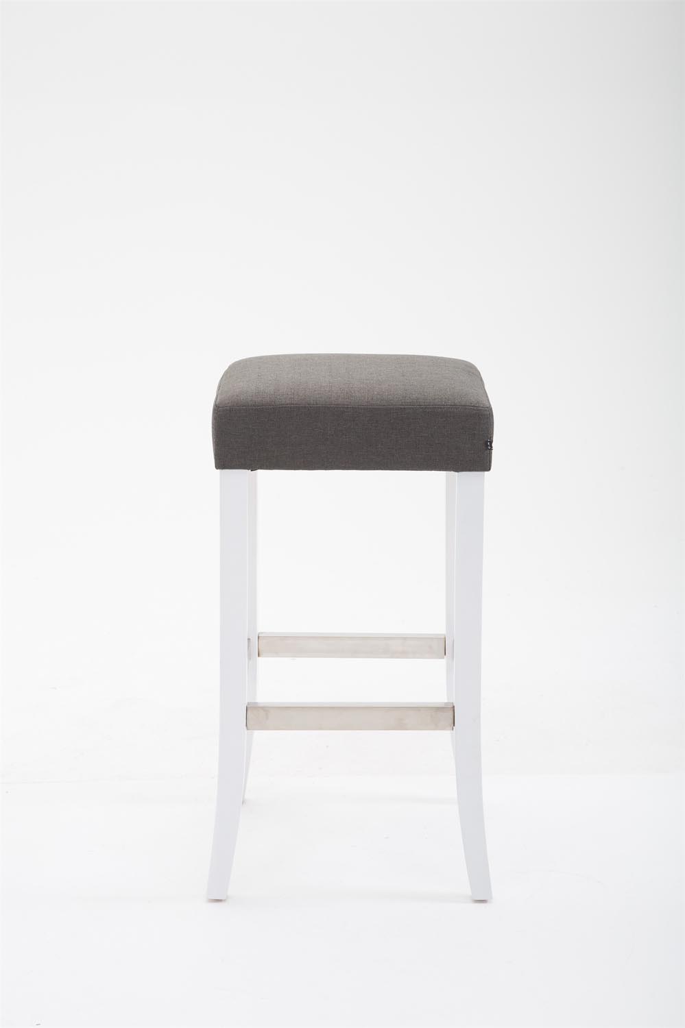 CLP 2er Set Barhocker Venta Stoff weiß – Produktabbildung 8