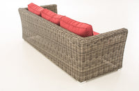 CLP 3er Sofa Mandal Rubinrot – Produktabbildung 4
