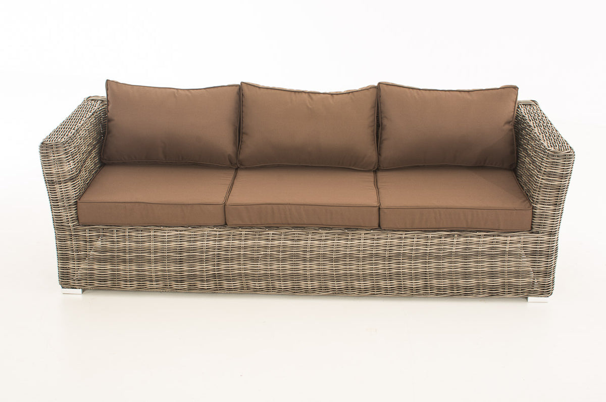CLP 3er Sofa Mandal Terrabraun – Produktabbildung 2