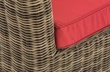 CLP 2er Sofa Mandal Rubinrot – Produktabbildung 5