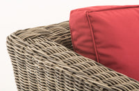 CLP 2er Sofa Mandal Rubinrot – Produktabbildung 7