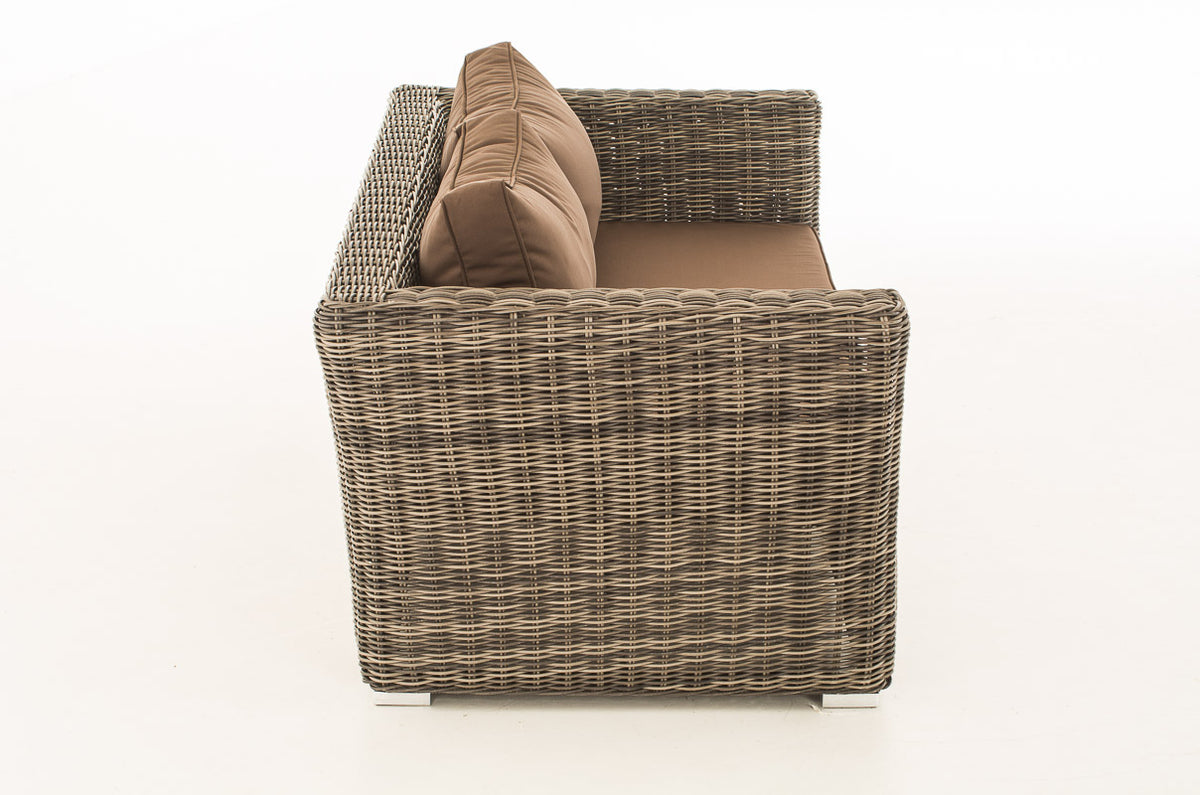 CLP 2er Sofa Mandal Terrabraun – Produktabbildung 3