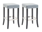 CLP 2er Set Barhocker Venta Kunstleder schwarz – Produktabbildung 5