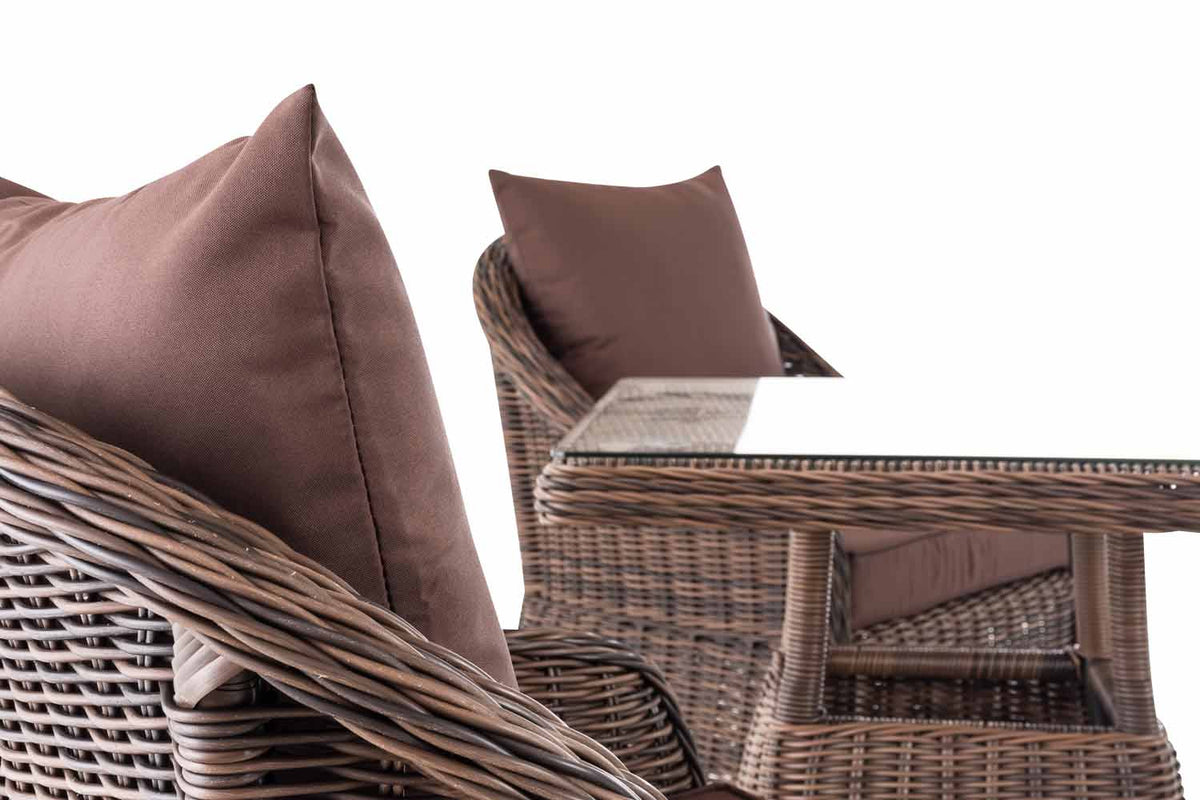 CLP Sitzgruppe Hinna 5mm terrabraun – Produktabbildung 6