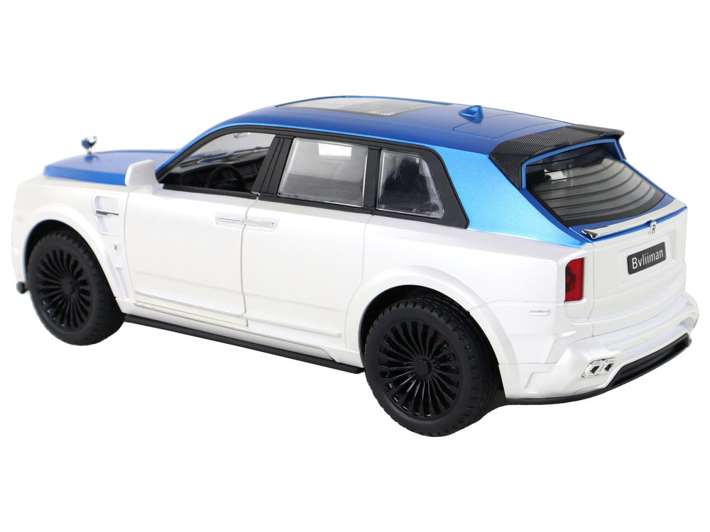 LEAN Toys Auto R/C 1:20 Weiß und Blau ferngesteuert – Produktabbildung 3