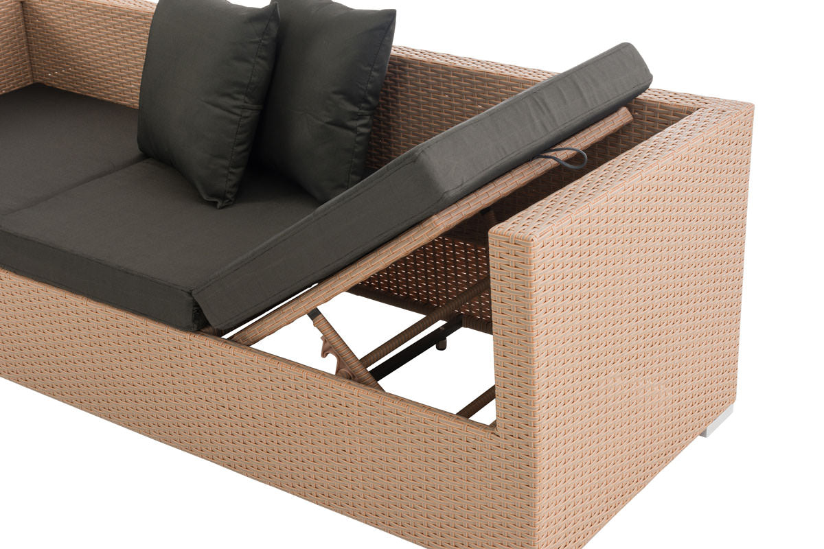 CLP Lounge-Sofa Solano anthrazit – Produktabbildung 5