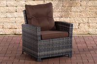CLP Sessel Fisolo terrabraun