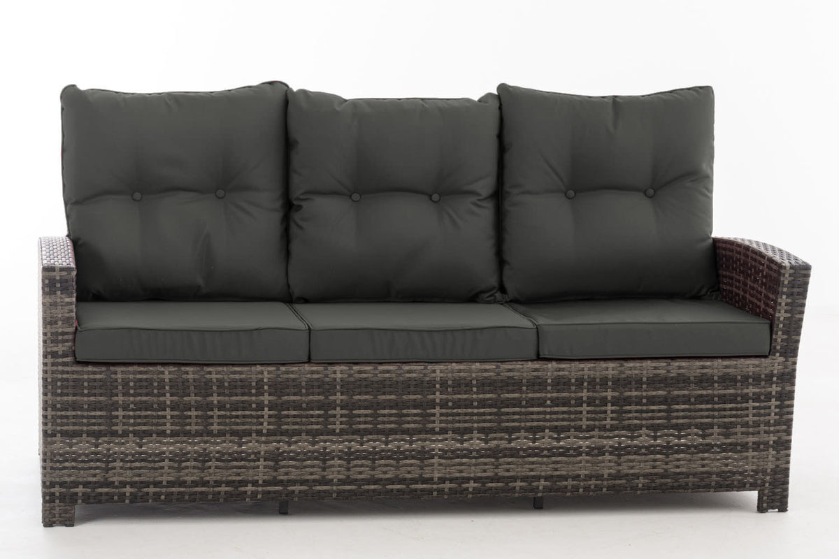 CLP Sofa 3er Fisolo anthrazit – Produktabbildung 2