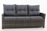 CLP Sofa 3er Fisolo eisengrau – Produktabbildung 2