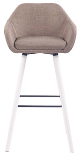 CLP 2er Set Barhocker Adelaide weiß – Produktabbildung 2