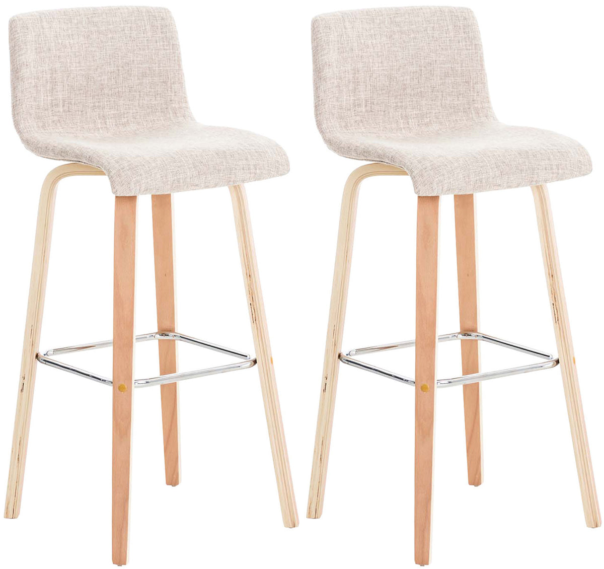 CLP 2er Set Barhocker Malone Stoff – Produktabbildung 7