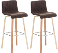 CLP 2er Set Barhocker Malone Stoff – Produktabbildung 4