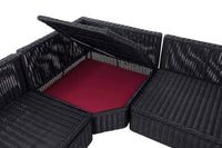 CLP Ecksofa Tibera 5mm rubinrot – Produktabbildung 8