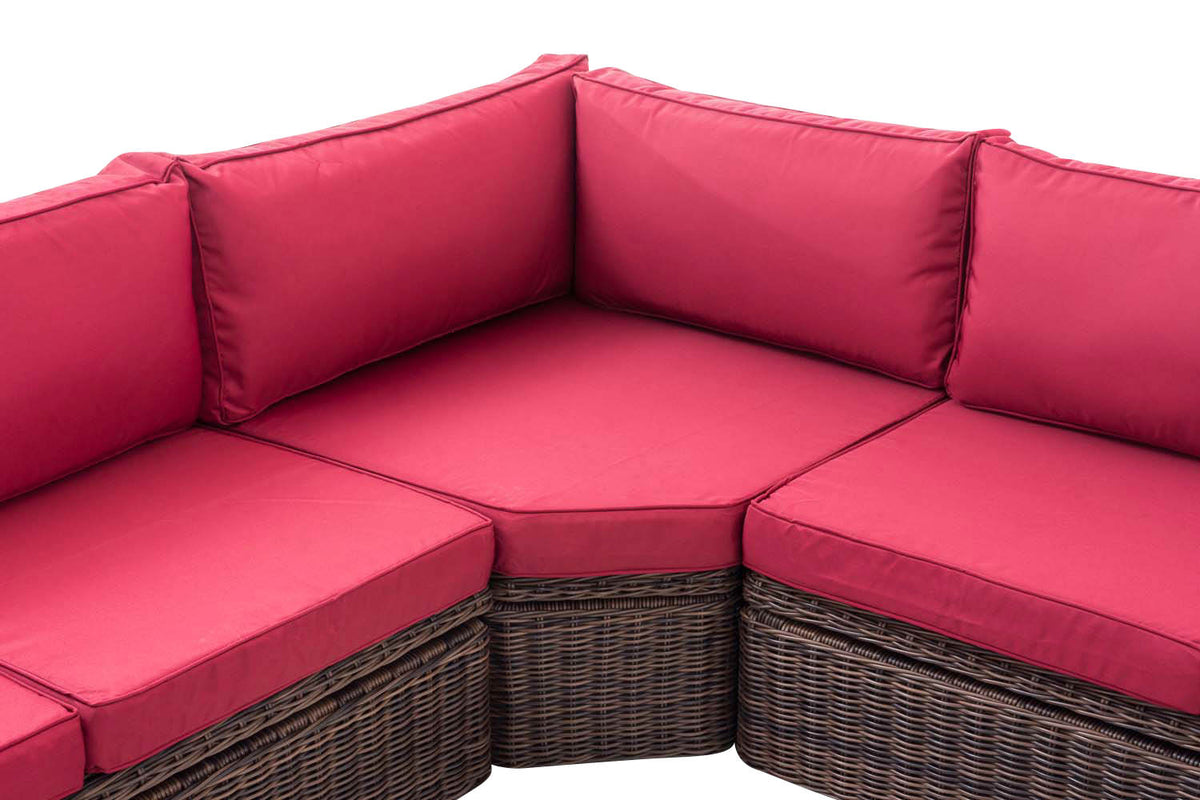CLP Ecksofa Tibera 5mm rubinrot – Produktabbildung 10