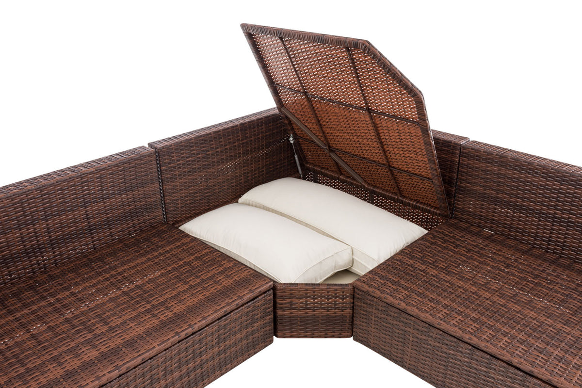 CLP Ecksofa Tibera cremeweiß – Produktabbildung 8