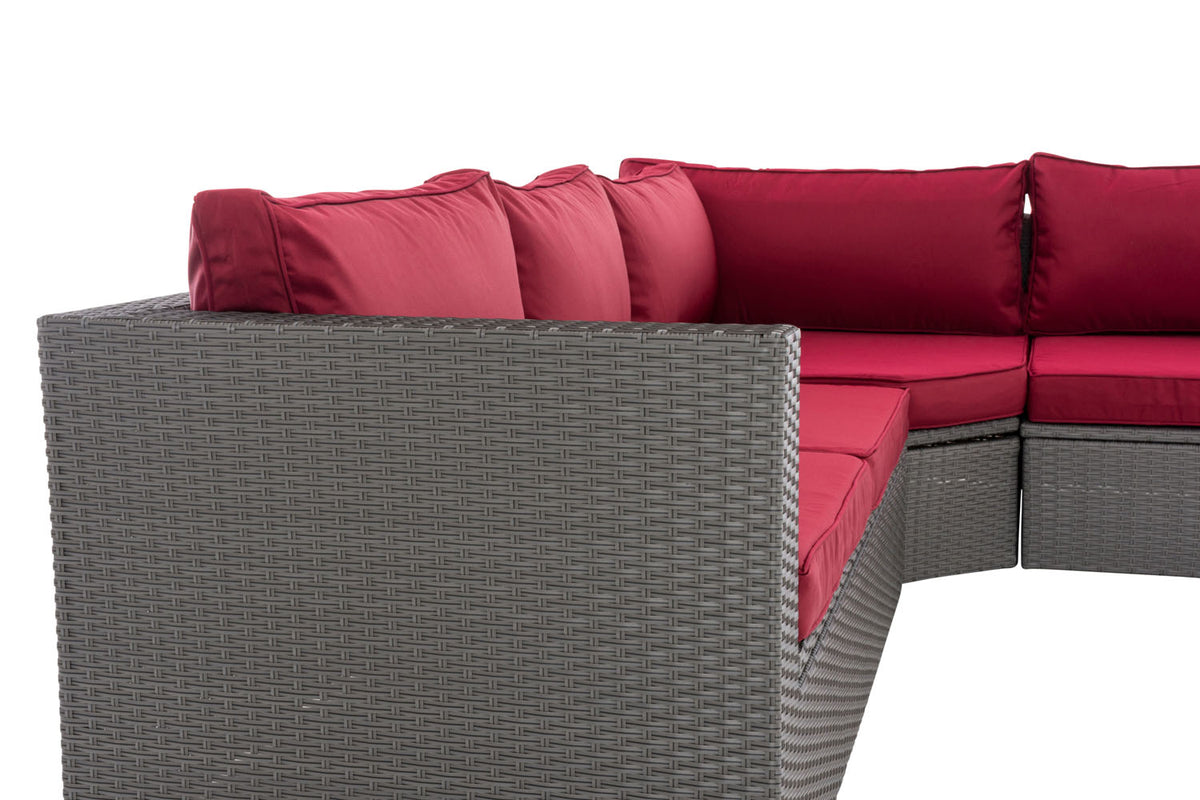 CLP Ecksofa Tibera rubinrot – Produktabbildung 10