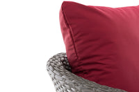 CLP Sessel Ameland Flach rubinrot 40 cm (Dunkelgrau) – Produktabbildung 10