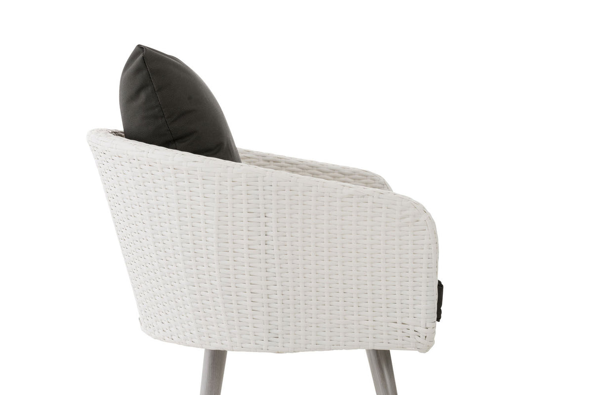 CLP Sessel Ameland Flach anthrazit 40 cm (Hellgrau) – Produktabbildung 3