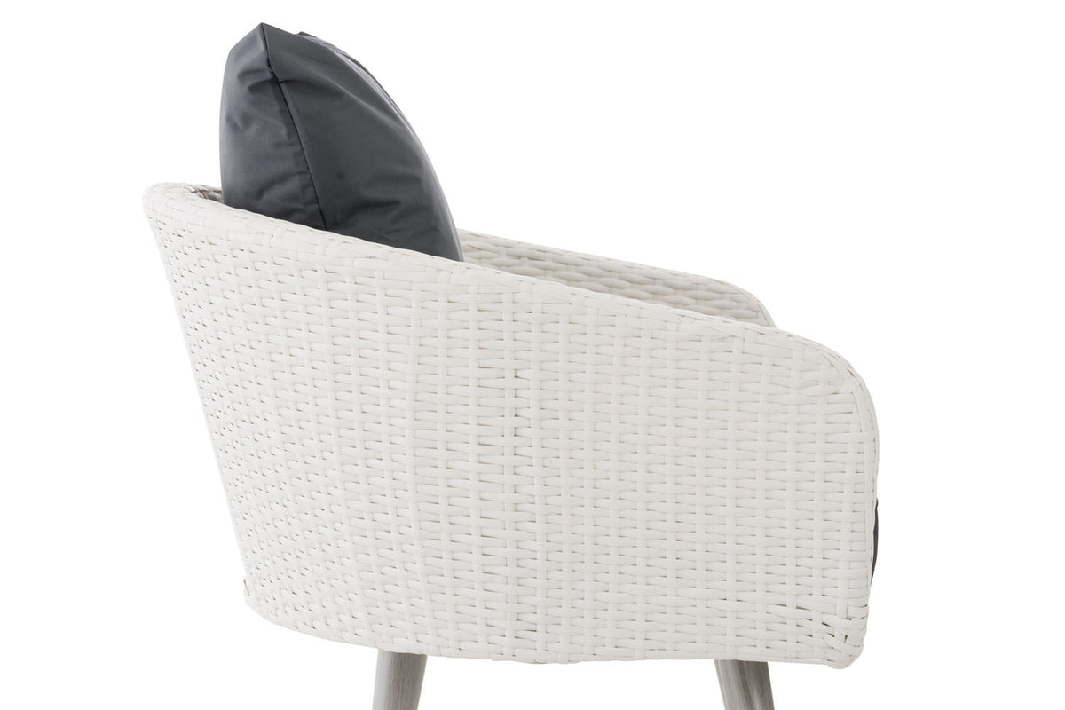 CLP Sessel Ameland Flach eisengrau 40 cm (Hellgrau) – Produktabbildung 3