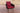 CLP Sessel Ameland Flach rubinrot 40 cm (Dunkelbraun)