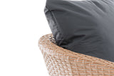 CLP Sessel Ameland Flach eisengrau 45 cm (Hellbraun) – Produktabbildung 4