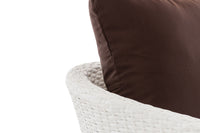 CLP Sessel Ameland Flach terrabraun 45 cm (Hellgrau) – Produktabbildung 4