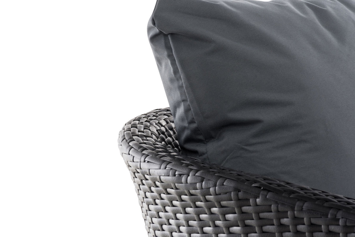 CLP Sessel Ameland Flach eisengrau 45 cm (Dunkelgrau) – Produktabbildung 4