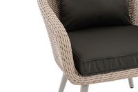 CLP Sessel Ameland Rund anthrazit 40 cm (Hellgrau) – Produktabbildung 5
