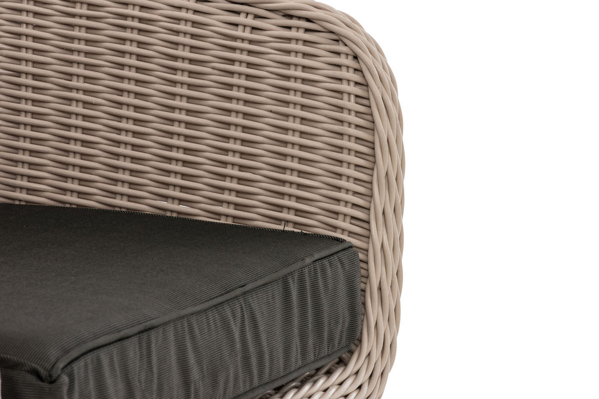 CLP Sessel Ameland Rund anthrazit 40 cm (Hellgrau) – Produktabbildung 6