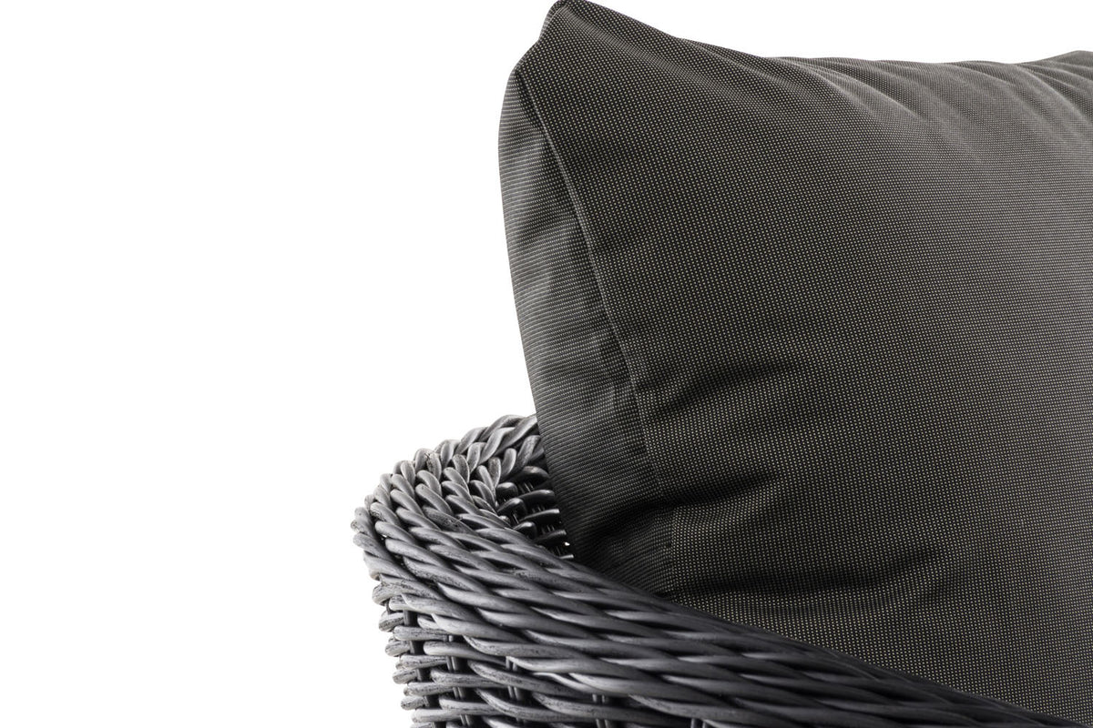 CLP Sessel Ameland Rund anthrazit 40 cm (Dunkelgrau) – Produktabbildung 4