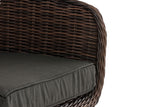 CLP Sessel Ameland Rund anthrazit 40 cm (Dunkelbraun) – Produktabbildung 6