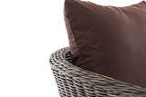 CLP Sessel Ameland Rund terrabraun 40 cm (Dunkelgrau) – Produktabbildung 10