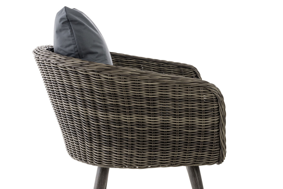 CLP Sessel Ameland Rund eisengrau 40 cm (Dunkelgrau) – Produktabbildung 9