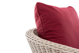 CLP Sessel Ameland Rund rubinrot 45 cm (Hellgrau) – Produktabbildung 4